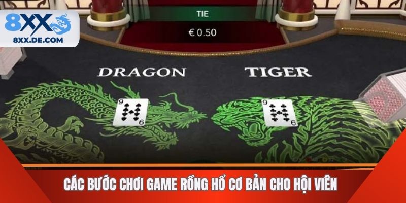Các bước chơi game rồng hổ cơ bản cho hội viên