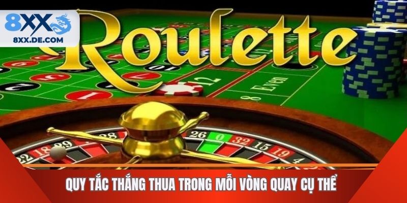 Quy tắc thắng thua trong mỗi vòng quay cụ thể